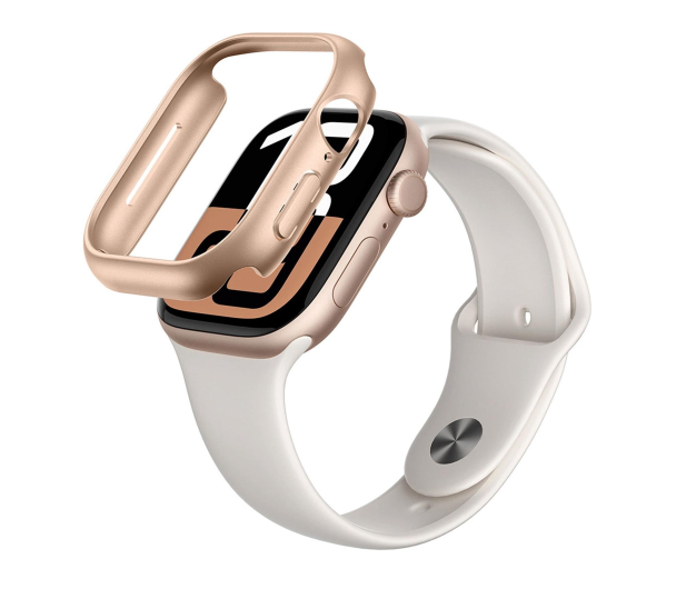 AmazingThing Minimal Case Apple Watch 46mm różowe złoto - 1483760 - zdjęcie